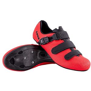 LUCK Unisex Calipso Road Cycling Shoes, red, 7.5 UK