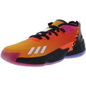 adidas Unisex-Adult D.O.N. Issue 4 Basketball Shoe, Impact Orange/college Gold/core Black, 11.5 Women/10.5 Men