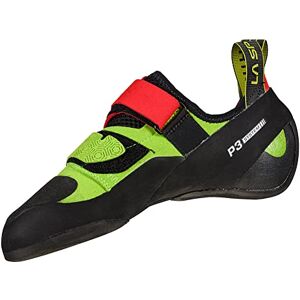 La Sportiva Kubo Climbing Shoe - Men'S, Goji/neon, 10.5-11