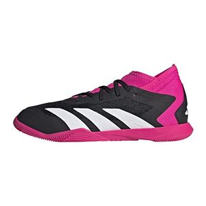 adidas Unisex Youth Predator Accuracy.3 Indoor Football Boots, Core Black/Ftwr White/Team Shock Pink 2, 11 UK