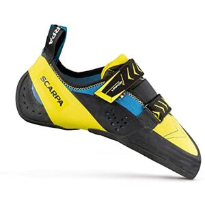 Scarpa Men'S Vapor V Climbing Shoes, Ocean-Yellow Fr, 16 Uk