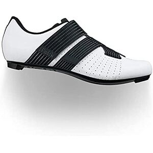 Fizik - Powerstrap R5, Men's Cycling Shoes, Black White, 7.5 UK