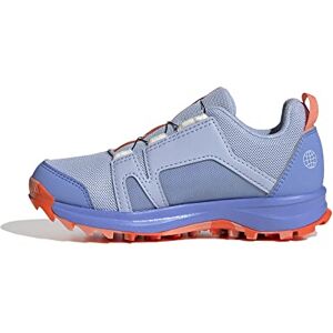 adidas Terrex Agravic BOA Trail Running Shoes High (Non-Football), Solar Gold/Blue Dawn/Blue Fusion, 4 UK