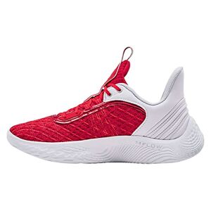 Under Armour Curry Flow 9 Team Basketball Shoes, Red/white, 7 Uk