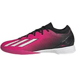 adidas Men's X Speedportal.3 Indoor Boots Sneaker, Shock Pink/Zero Metalic/Core Black, 8.5 UK