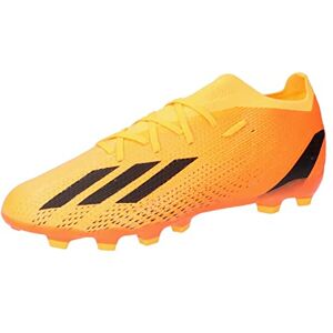 adidas Men's X SPEEDPORTAL.2 MG Sneaker, Solar Gold/core Black/Team Solar Orange, 8.5 UK