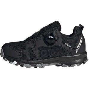 adidas Terrex Agravic BOA RAIN.RDY Trail Running Shoes, Core Black/Cloud White/Grey Three, 4.5 UK