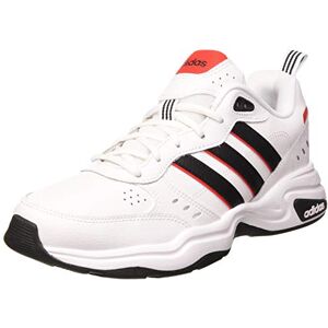 adidas Men's Strutter Trainers, Ftwr White/Core Black/Active Red, 8.5 UK