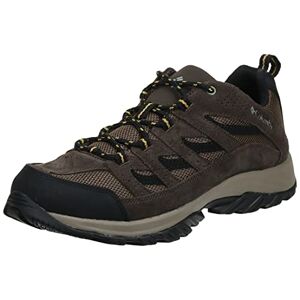 Columbia Men's Crestwood Hiking Shoe, Dark Brown Bak, 8.5 UK
