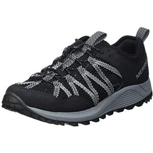 Merrell Men's Wildwood AEROSPORT Walking Shoe, Black, 6.5 UK