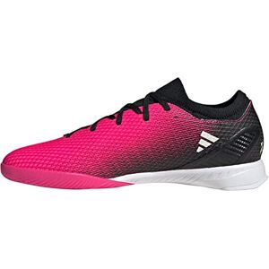 adidas Men's X Speedportal.3 Indoor Boots Sneaker, Shock Pink/Zero Metalic/Core Black, 8.5 UK