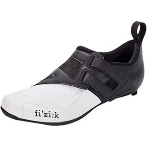 Fizik Men's Transiro R28 Cycling Shoe, White Black, 5 - 5.5 UK