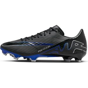 Nike Men's Academy Football Shoe, Black/Chrome-Hyper Royal, 10.5 UK