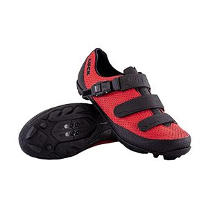 LUCK Unisex Cronos Cycling Shoes for Mountain Bikes, red, 5 UK