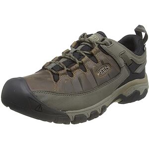 KEEN Men's Targhee 3 Waterproof Hiking Shoe, Bungee Cord Black, 9 UK