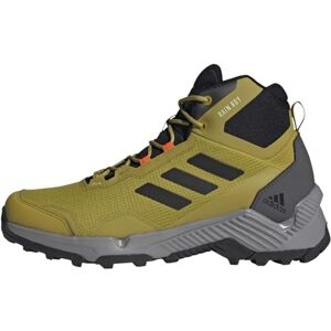 adidas Men's Eastrail 2.0 RAIN.RDY Trainers, Pulse Olive/Core Black/Impact Orange, 6.5 UK