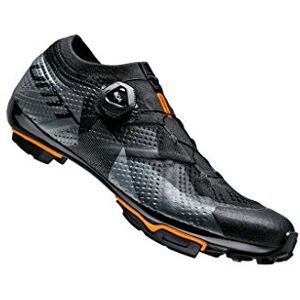 Diamant S.R.L. DMT KM1 XC/Marathon Cycling Shoes, Black/Grey, 44.5 EU