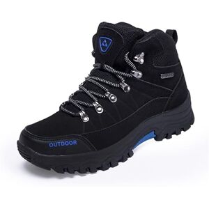 Hixingo Hiking Shoes, Dark Walking Boots, Hiking Boots, Men'S Trekking & Hiking Footwear, Waterproof Secure Foothold Outdoor Camping Climbing Shoes Sneaker