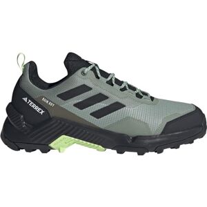 adidas Men's Eastrail 2.0 RAIN.RDY Hiking Shoes Sneaker, Silver Green/core Black/Green Spark, 7.5 UK