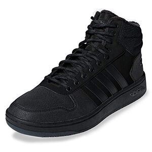 adidas Hoops 2.0 Mid, Men'S Fitness Shoes, Black (Negbás/negbás/carbon 000), 9.5 Uk (44 Eu)