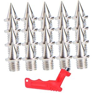 Yardwe 1 Set Shoe Spikes Hard Steel Track Spike Track Spikes Track Shoes Accessories Training Accessories Hard Steel Spike Track Shoes Sole Nail Replaceable Shoe Spike Golfs Shoes Spikes