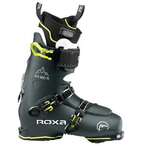 Roxa R3 120 TI IR Mens Ski Boots (Dark Green)  - Green;Yellow - Size: 28.5