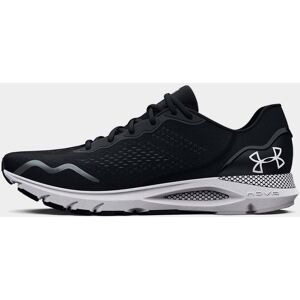 Under Armour HOVR Sonic 6 Running Shoes Mens Black/White 8 male