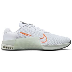 Nike Metcon 9 Mens Training Shoes White/Orange 7 male