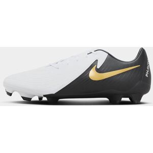 Nike Phantom GX II Academy Firm Ground Football Boots White/Blk/Gold 6.5 male