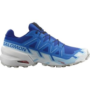 Salomon Speedcross 6 Mens Trail Running Shoes - male - Blue/White - 11
