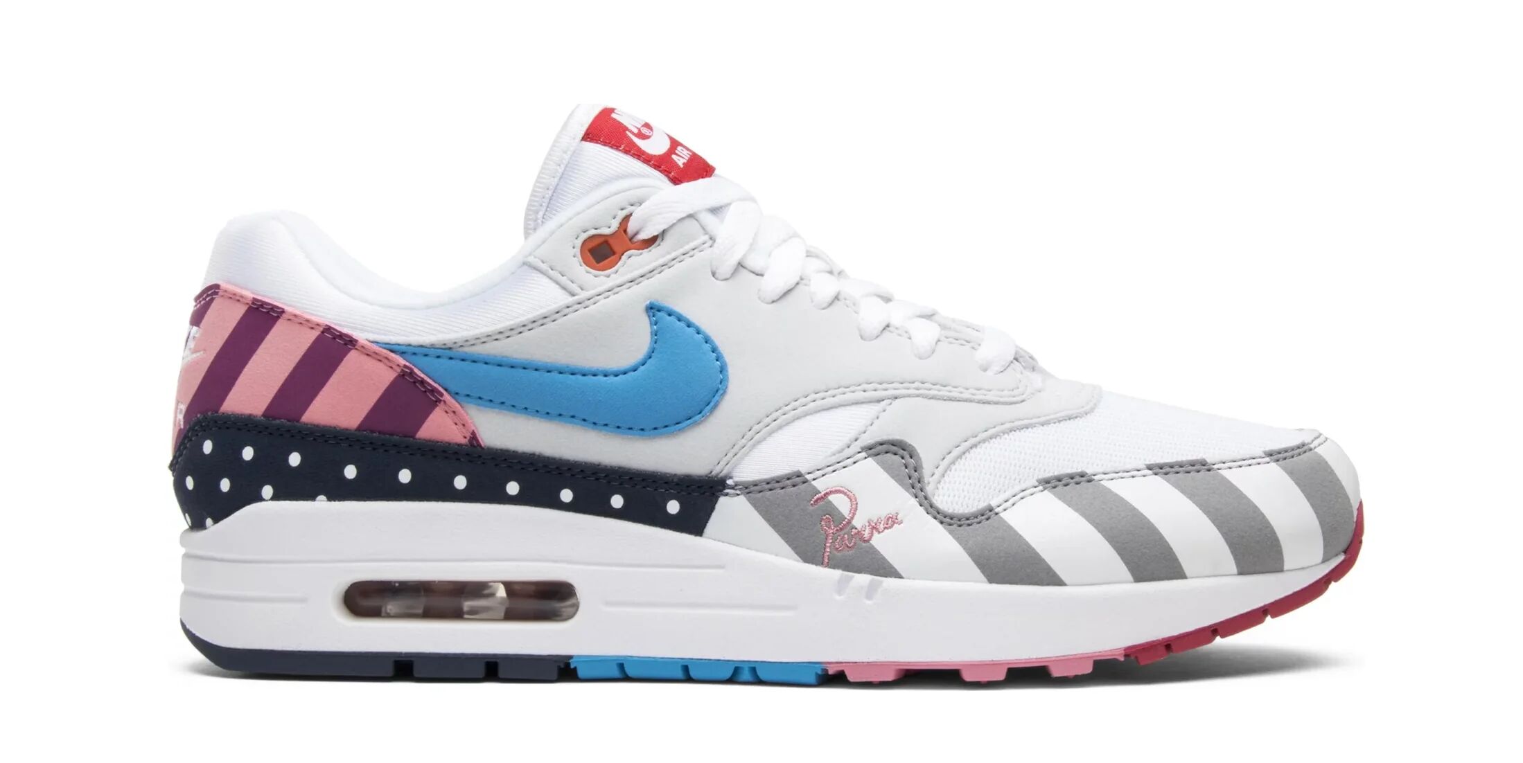 Nike Air Max 1 Parra (2018) - Size: UK 7.5- EU 42 - Size: UK 7.5- EU 42- - multicolour - Size: UK 7.5- EU 42- US 8.5