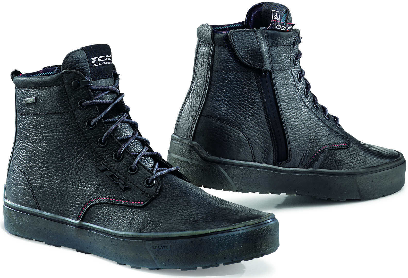 Photos - Motorcycle Boots TCX Dartwood Gtx Motorcycle Shoes Unisex Black Size: 46 177t7305g00146 