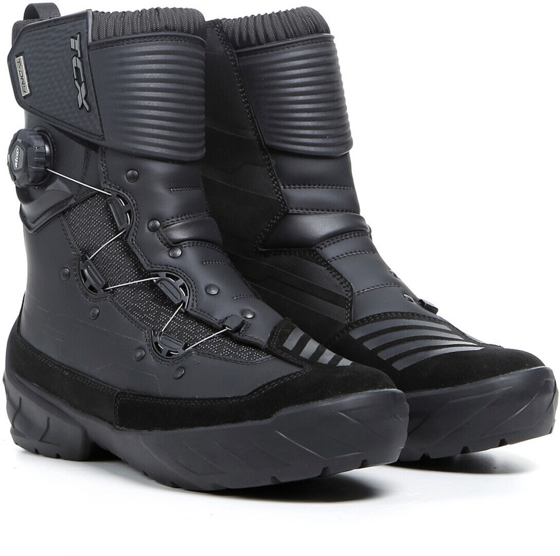 Photos - Motorcycle Boots TCX Infinity 3 Mid Wp  Unisex Black Size: 43 179t7152w0014 
