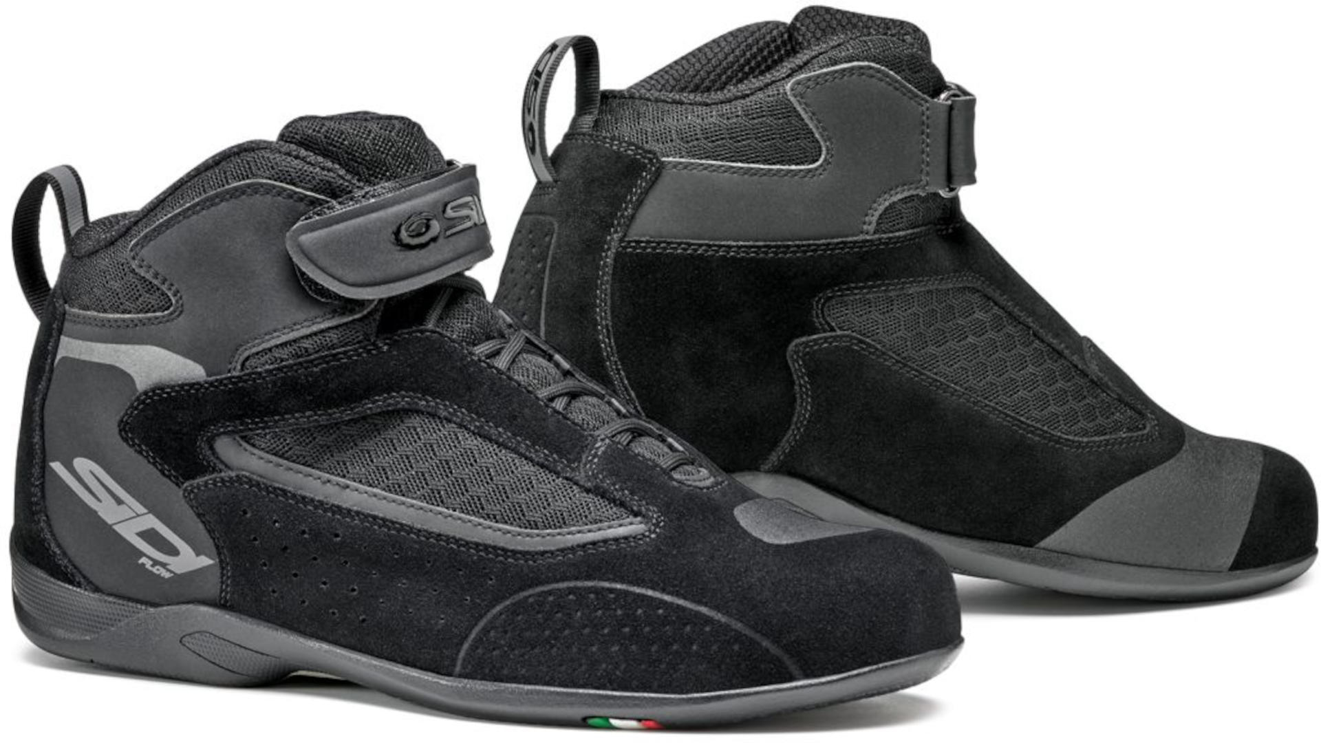 Photos - Motorcycle Boots SIDI Gas 2 Motorcycle Shoes Unisex Black Size: 42 5246942102 