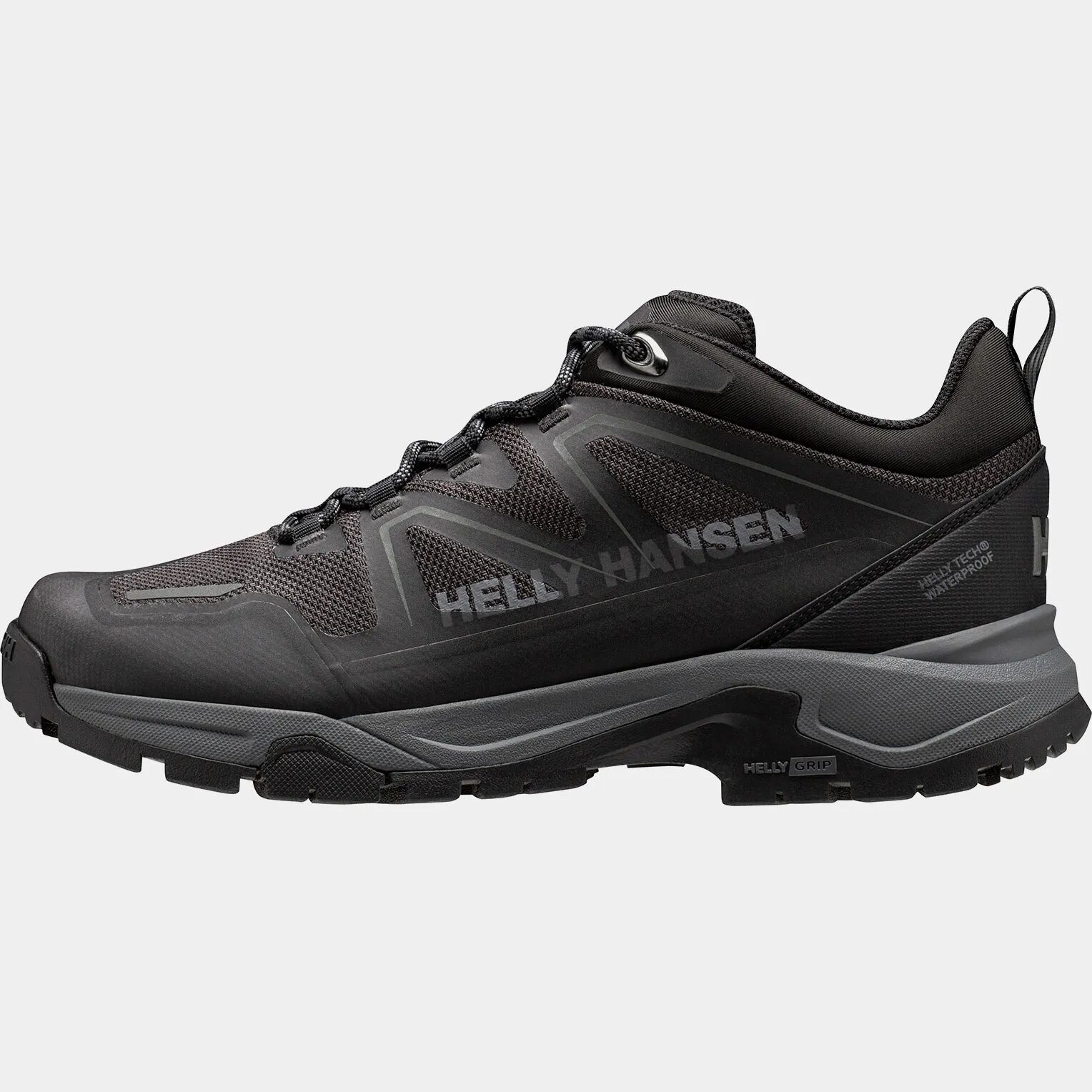 Helly Hansen Men's Cascade Low Helly Tech Hiking Shoes Black 8.5 - Blackcharc Black - Male