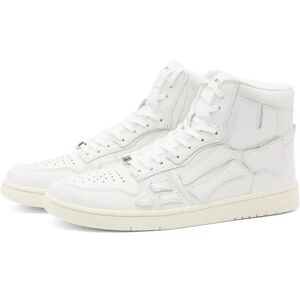 AMIRI Men's Skeltop Hi-Top Sneakers in White, Size UK 8