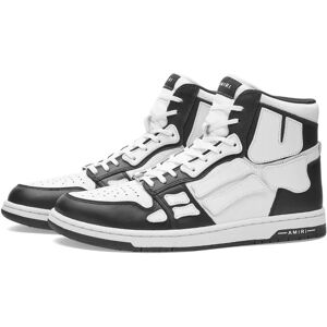 AMIRI Men's Skel Top Hi-Top Sneakers in Black/White, Size UK 7