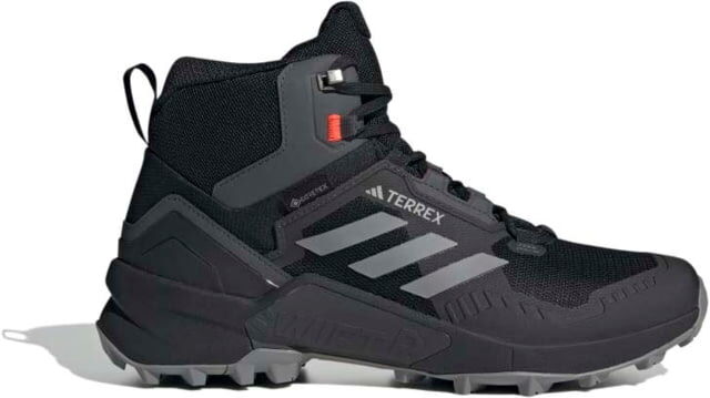 Photos - Trekking Shoes Adidas Terrex Swift R3 Mid GORE-TEX Hiking Shoes - Men's, Black/Grey Three 