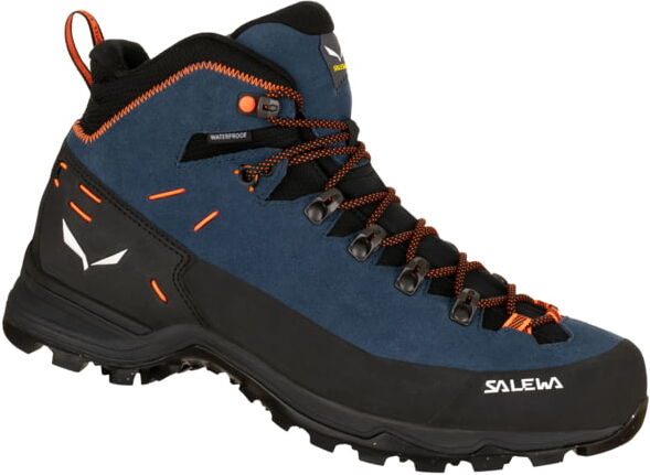 Photos - Trekking Shoes Salewa Alp Mate Mid WP Hiking Boots - Men's, Dark Denim/Black, 12, 00-0000 