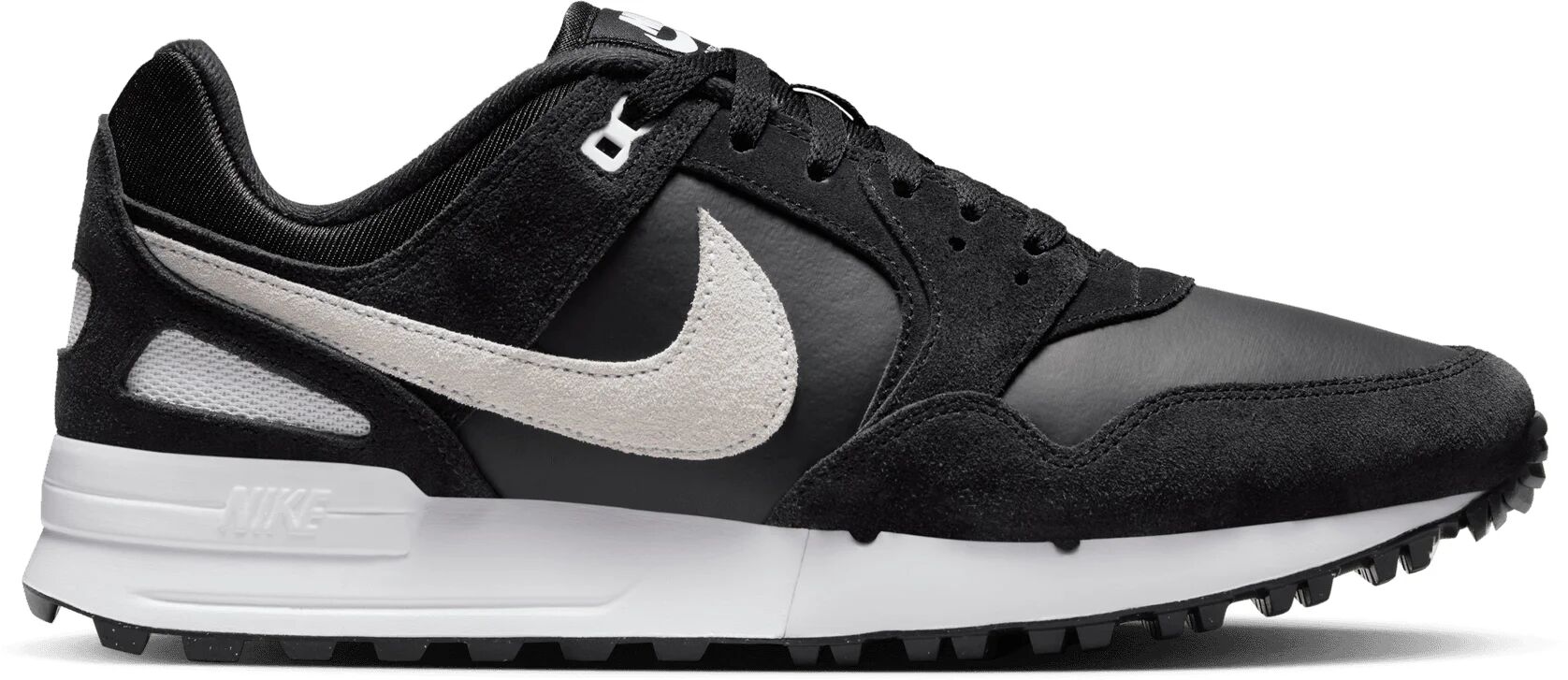 Nike Air Pegasus 89 G Golf Shoes 2024 - Black/Black/White - 12 - MEDIUM