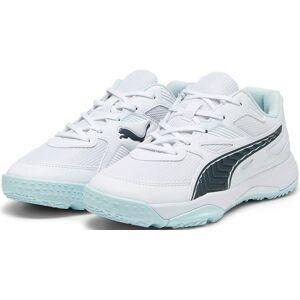 Hallenschuh »SOLARFLASH JR II« PUMA White-Nitro Blue-Shadow Gray  35,5