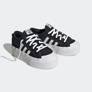 Adidas Originals Sneaker »NIZZA PLATFORM« Core Black / Cloud White / Core Black  33