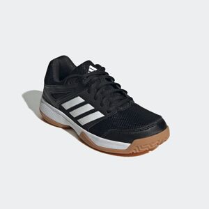 Adidas Performance Hallenschuh »SPEEDCOURT IN KIDS« Core Black / Cloud White / Gum10  34