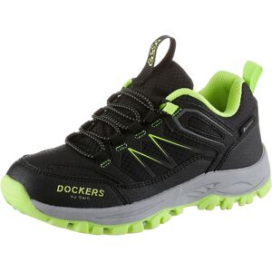 Dockers by Gerli Slip-On Sneaker, mit Schnellverschluss schwarz-neongrün Größe 38