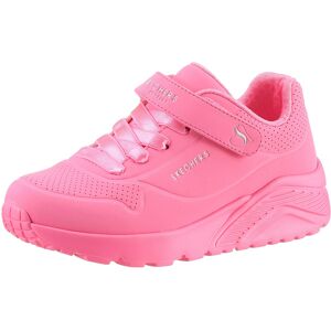 Skechers Kids Slip-On Sneaker »UNO LITE«, mit praktischem Klettverschluss neonpink Größe 32