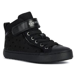 Geox Sneaker »J KALISPERA GIRL«, mit stylischem Sternenmuster, Freizeitschuh,... schwarz Größe 28