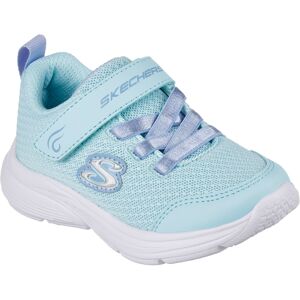 Skechers Kids Sneaker »WAVY LITES«, mit praktischem Klettverschluss,... hellblau Größe 23