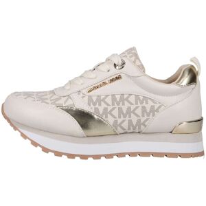 MICHAEL KORS KIDS Sneaker »BILLIE DORIAN«, mit Plateausohle, Freizeitschuh,... beige-goldfarben Größe 36