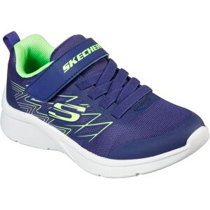 Skechers Kids Sneaker »MICROSPEC«, mit Kontrastbesatz, Freizeitschuh,... navy-limette Größe 32