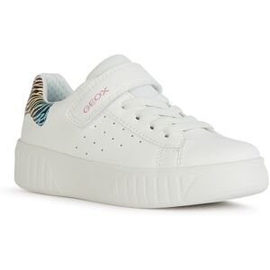 Geox Sneaker »J MIKIROSHI GIRL C«, mit praktischem Klettverschluss,... weiss-multi Größe 33